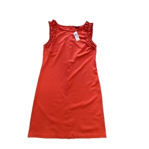 Ann Taylor Factory Sleeveless Orange Dress Size Medium Petite NEW W TAGS
